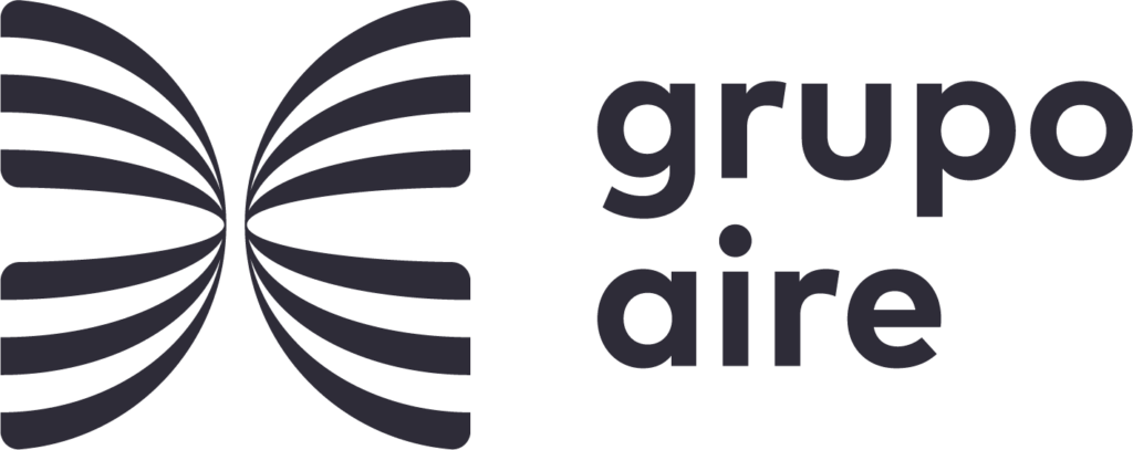 logo grupo aire negro